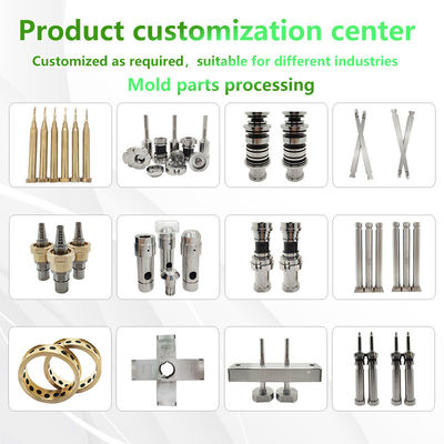 Customize 1.2344 Hot Die Steel Components Mold Core Pins For Cosmetic Injection